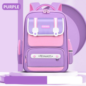 Tas sekolah anak ,JTF315BIG-purple Tas Ransel Anak Unisex Tas Sekolah Import Kekinian